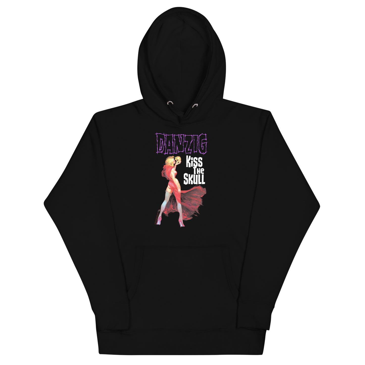 MERCHMOMENT Danzig Kiss the Skull Classic Hoodie [Apparel]