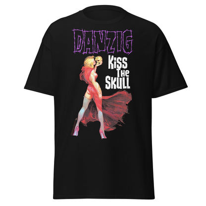 MERCHMOMENT Danzig - Kiss the Skull Jumbo Print T-Shirt [Apparel]