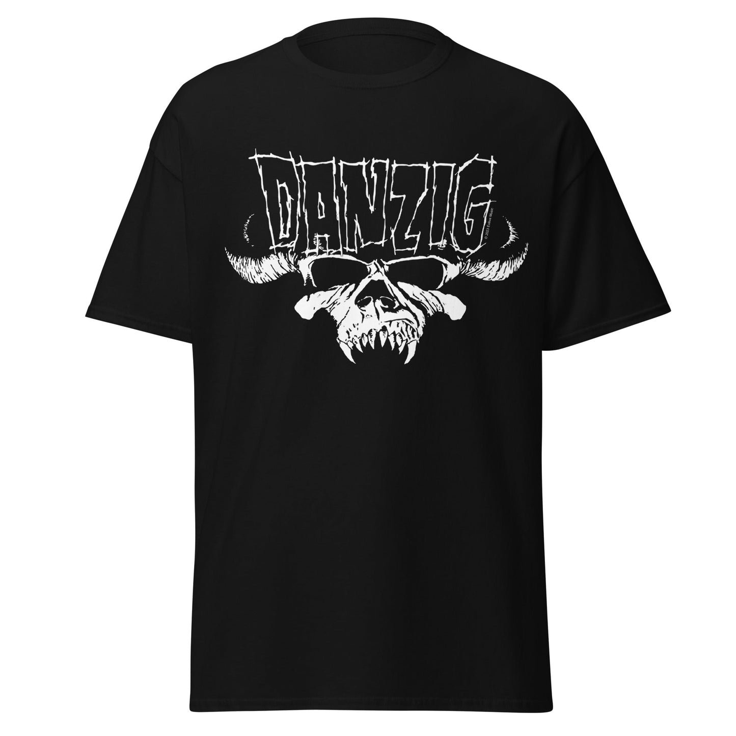 MERCHMOMENT Danzig - Logo Skull Jumbo Print T-Shirt [Apparel]