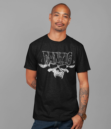 MERCHMOMENT Danzig - Logo Skull Jumbo Print T-Shirt [Apparel]