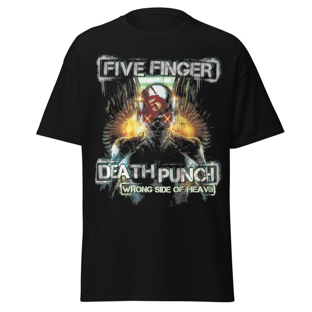 Stakes - Five Finger Death Punch - Bot Heaven Jumbo Print T-Shirt []