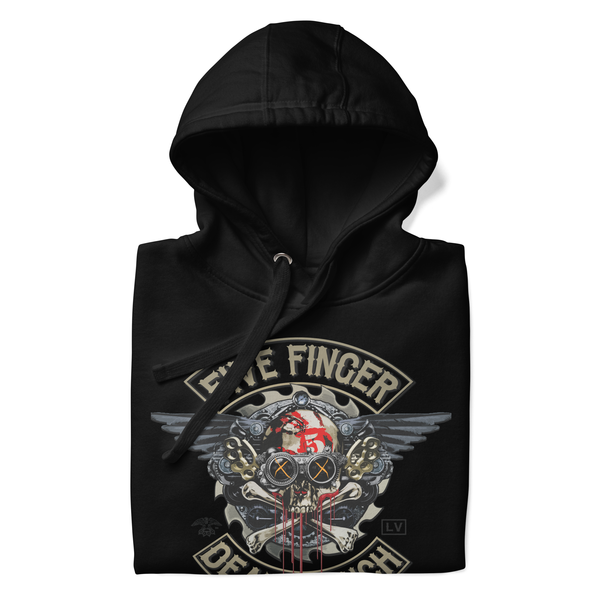 Five Finger Death Punch Crossbones Classic Hoodie []