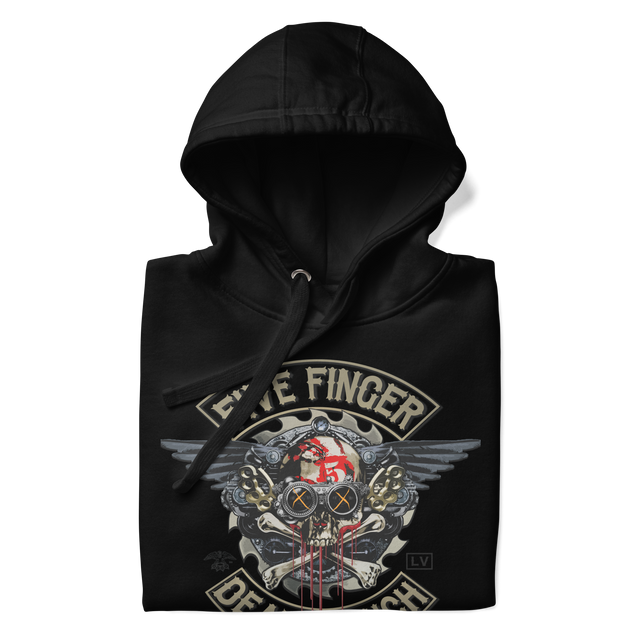 Five Finger Death Punch Crossbones Classic Hoodie []