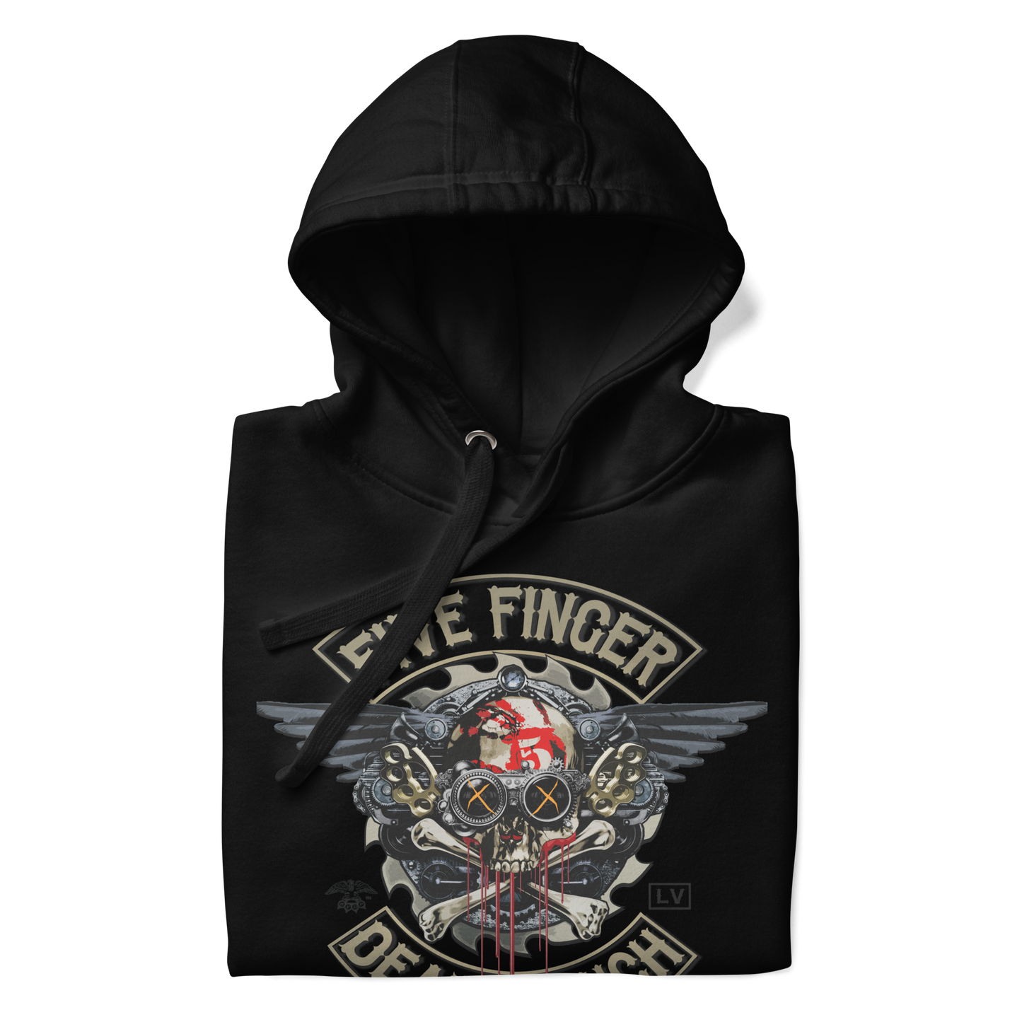 MERCHMOMENT Five Finger Death Punch Crossbones Classic Hoodie [Apparel]