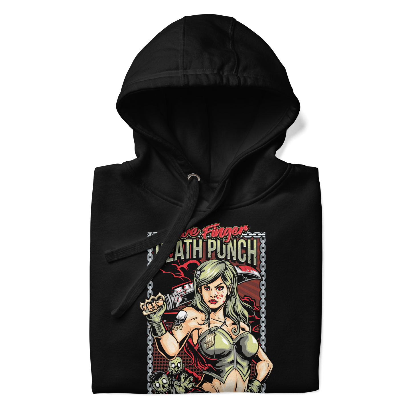 Five Finger Death Punch Machete Hoodie []