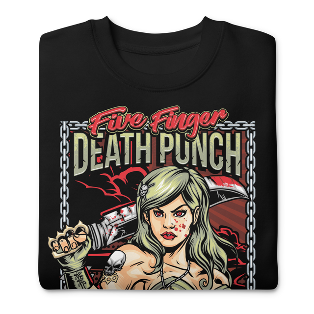 Five Finger Death Punch Machete Sweatshirt []