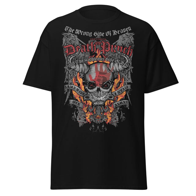 Stakes - Five Finger Death Punch - Wrong or Righteous Jumbo Print T-Shirt []