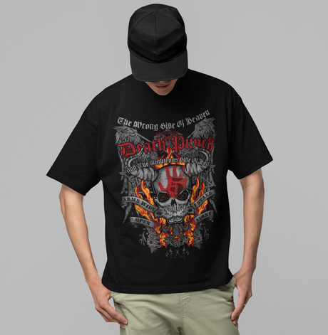 Stakes - Five Finger Death Punch - Wrong or Righteous Jumbo Print T-Shirt []