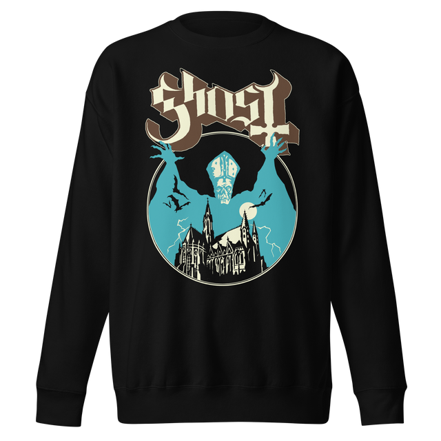 Stakes - Ghost - Castle Jumbo Print Sweatshirt []