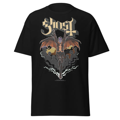 MERCHMOMENT Ghost - Fly Over Jumbo Print T-Shirt [Apparel]