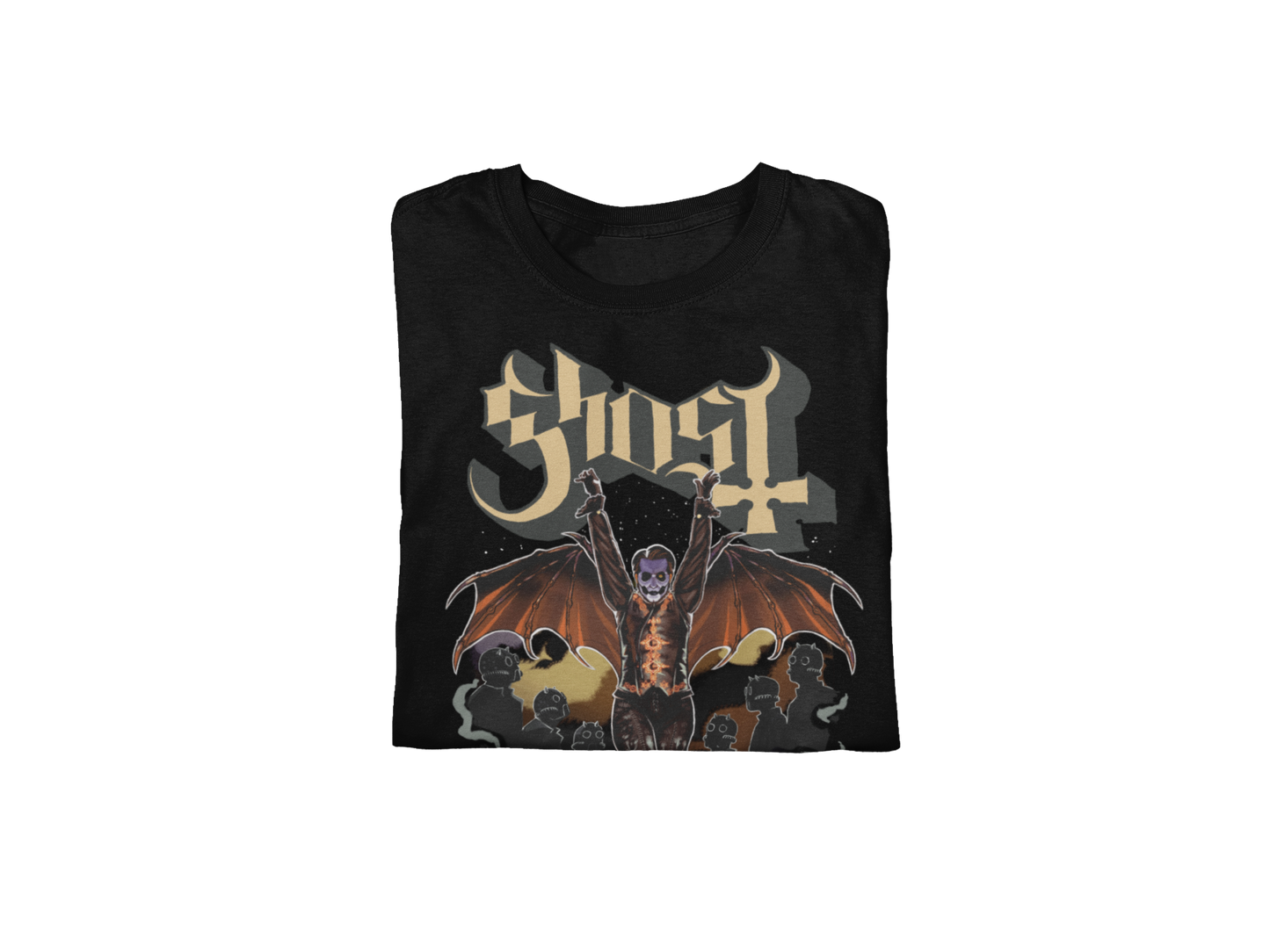 MERCHMOMENT Ghost - Fly Over Jumbo Print T-Shirt [Apparel]