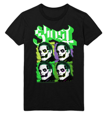 MERCHMOMENT Ghost Green Jokers Jumbo Print T-Shirt [Apparel]