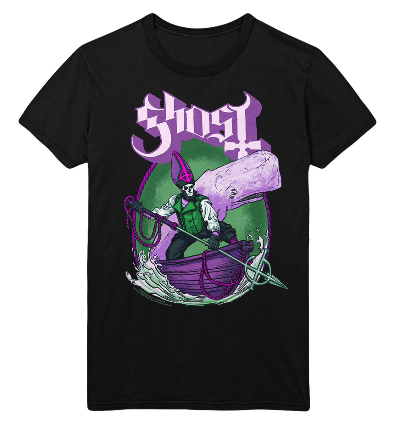 Ghost High Seas Jumbo Print T-Shirt []