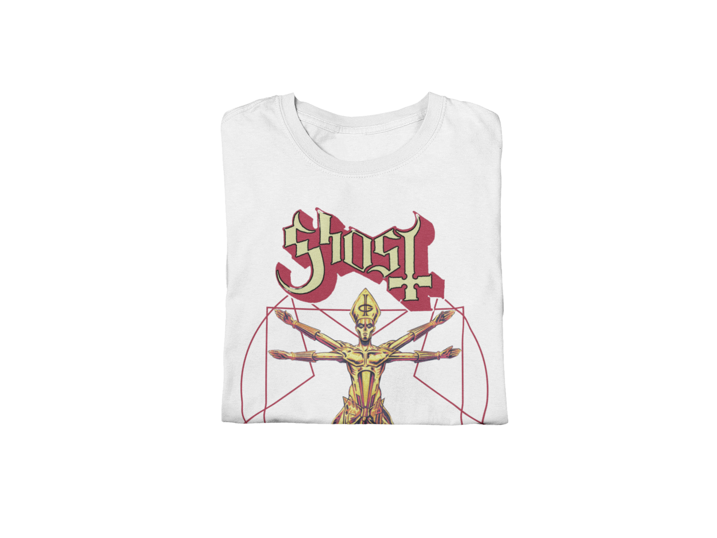 MERCHMOMENT Ghost - In the Machine Jumbo Print T-Shirt [Apparel]
