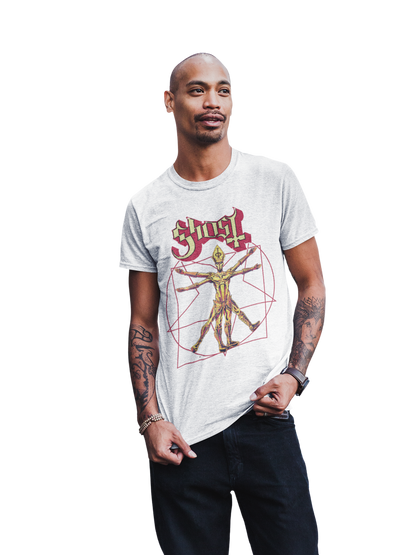 MERCHMOMENT Ghost - In the Machine Jumbo Print T-Shirt [Apparel]