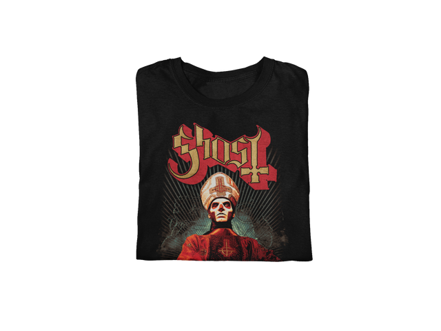 Stakes - Ghost - Kiss the Ring Jumbo Print T-Shirt []