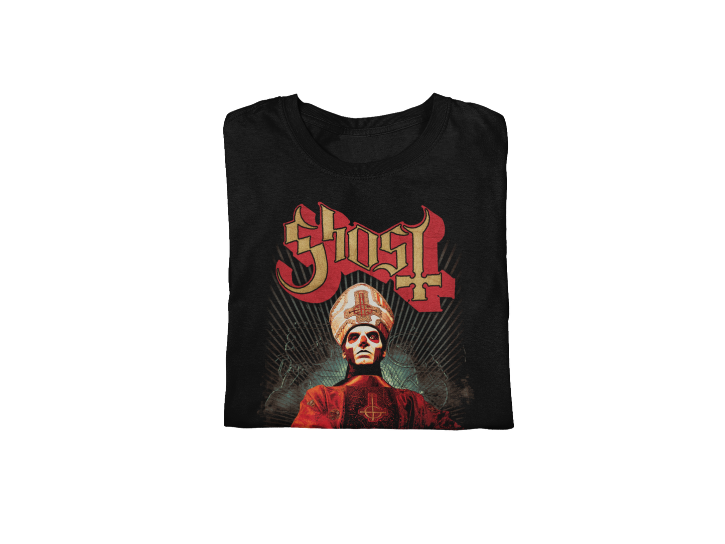 MERCHMOMENT Ghost - Kiss the Ring Jumbo Print T-Shirt [Apparel]