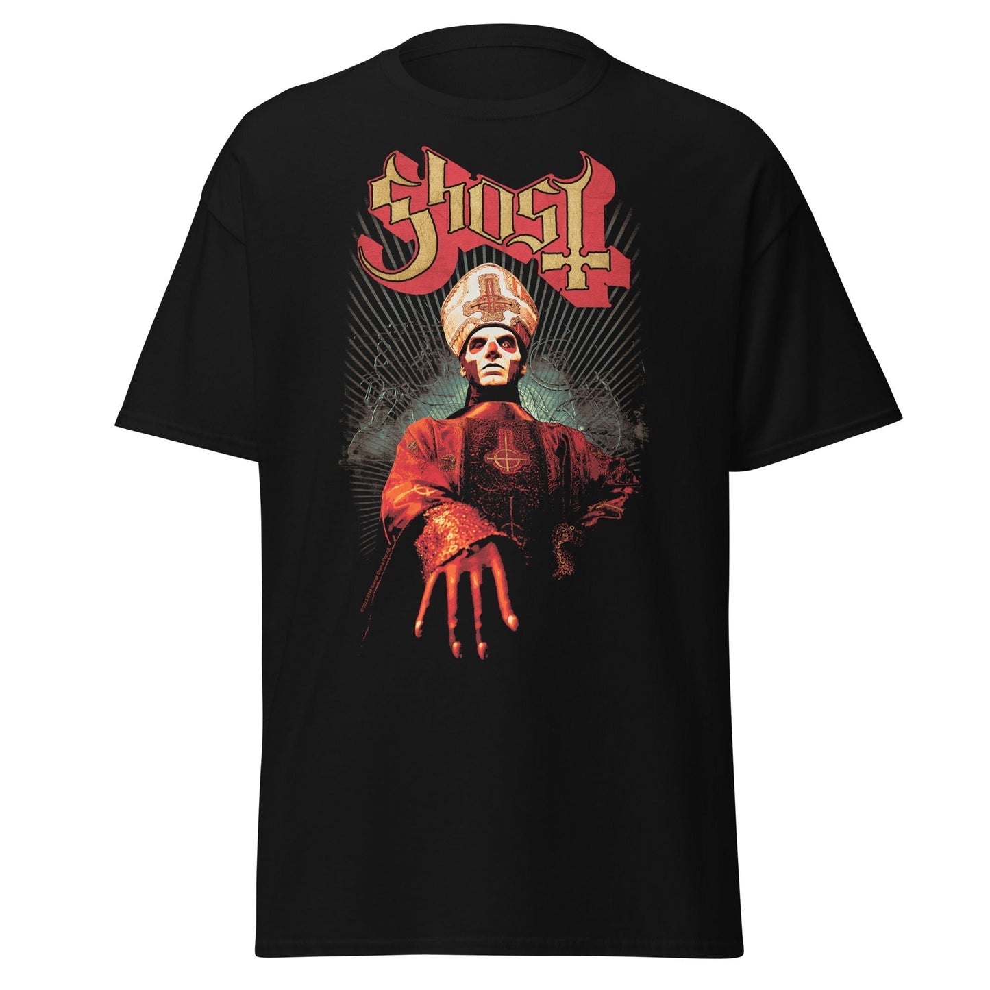 MERCHMOMENT Ghost - Kiss the Ring Jumbo Print T-Shirt [Apparel]