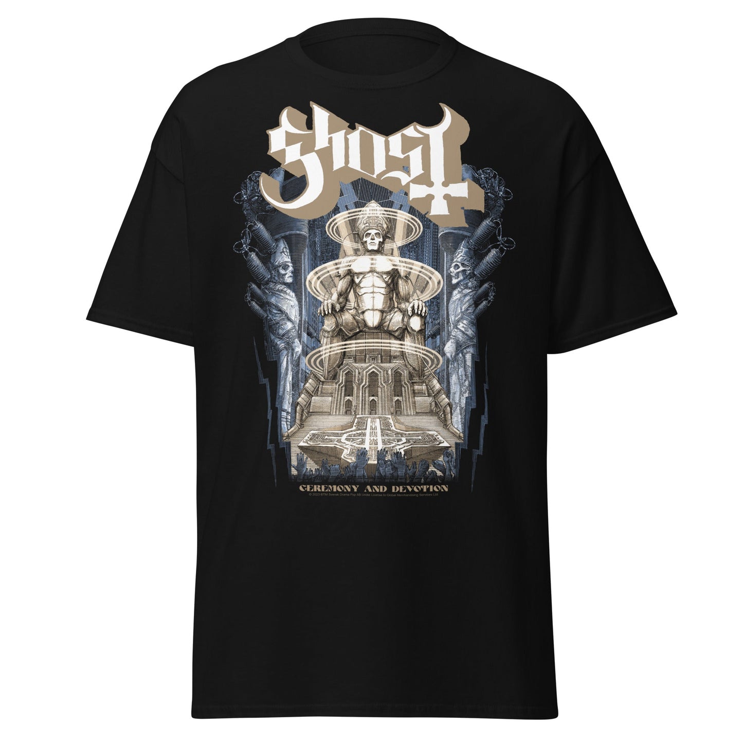 MERCHMOMENT Ghost - Monument Jumbo Print T-Shirt [Apparel]