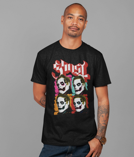 Stakes - Ghost Quattro Jumbo Print T-shirt []