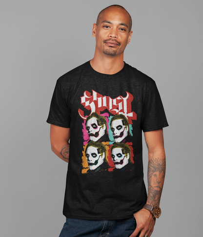 MERCHMOMENT Ghost Quattro Jumbo Print T-shirt [Apparel]