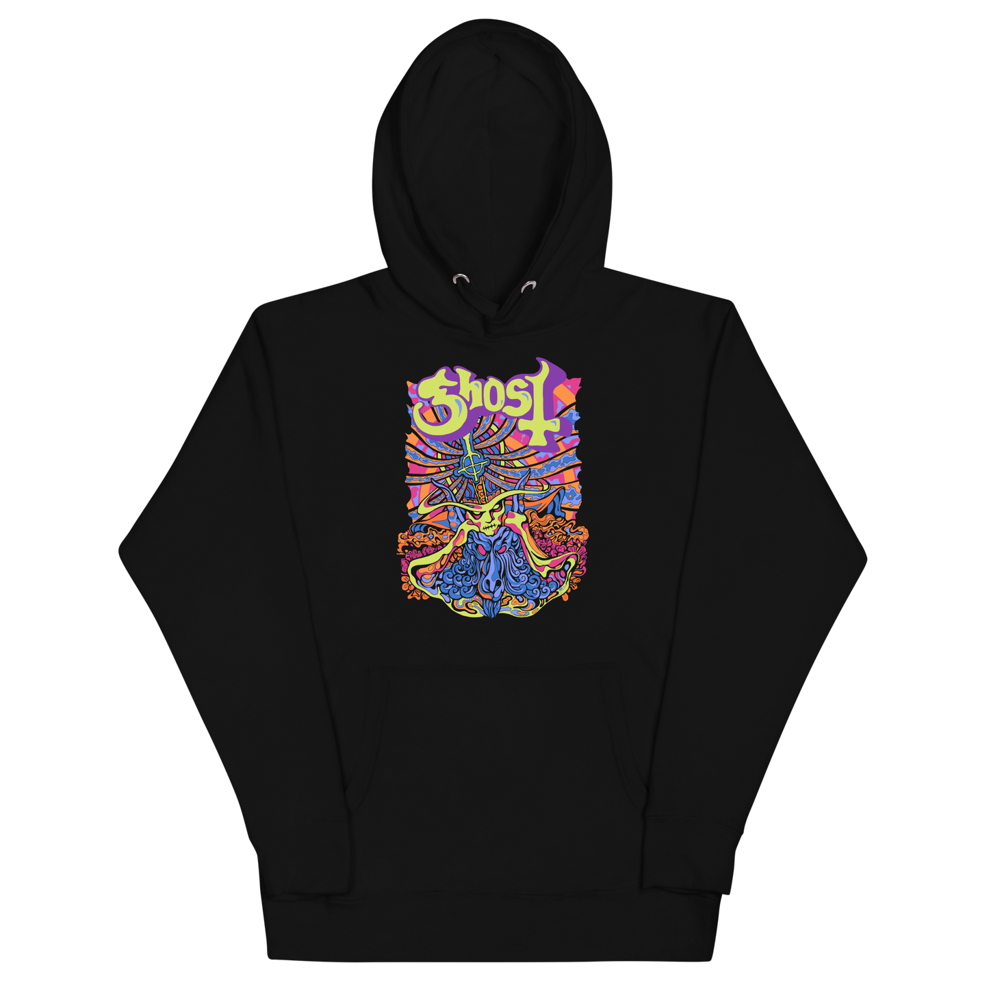 MERCHMOMENT Ghost Stained Glass Classic Hoodie [Apparel]