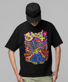 MERCHMOMENT Ghost - Stained Glass Jumbo Print T-Shirt [Apparel]