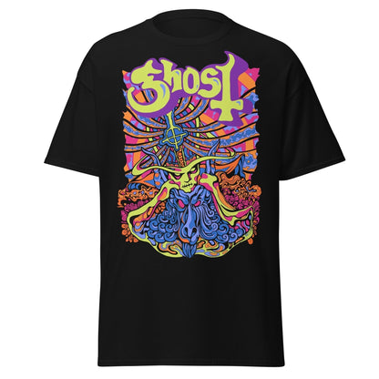 MERCHMOMENT Ghost - Stained Glass Jumbo Print T-Shirt [Apparel]