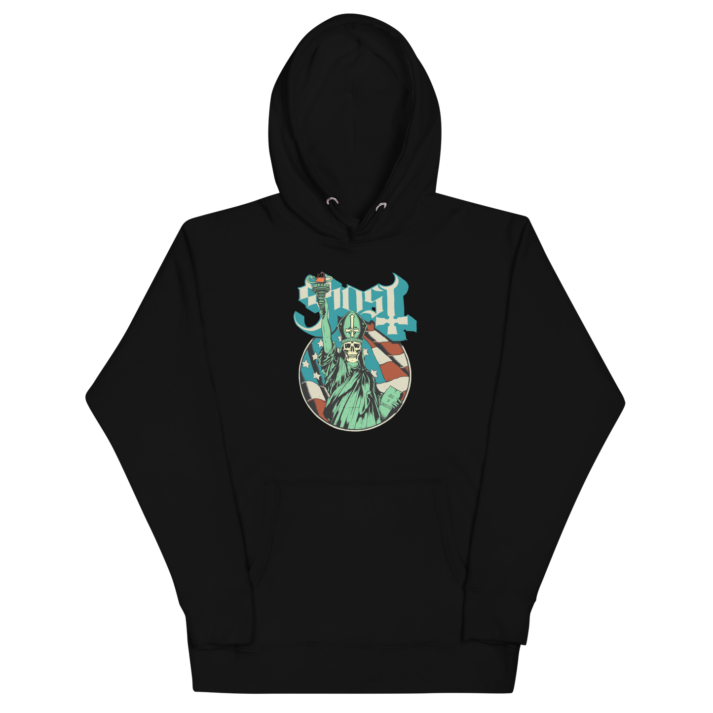 MERCHMOMENT Ghost - Statue of Liberty Classic Hoodie [Apparel]