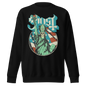 MERCHMOMENT Ghost - Statue of Liberty Jumbo Print Sweatshirt [Apparel]