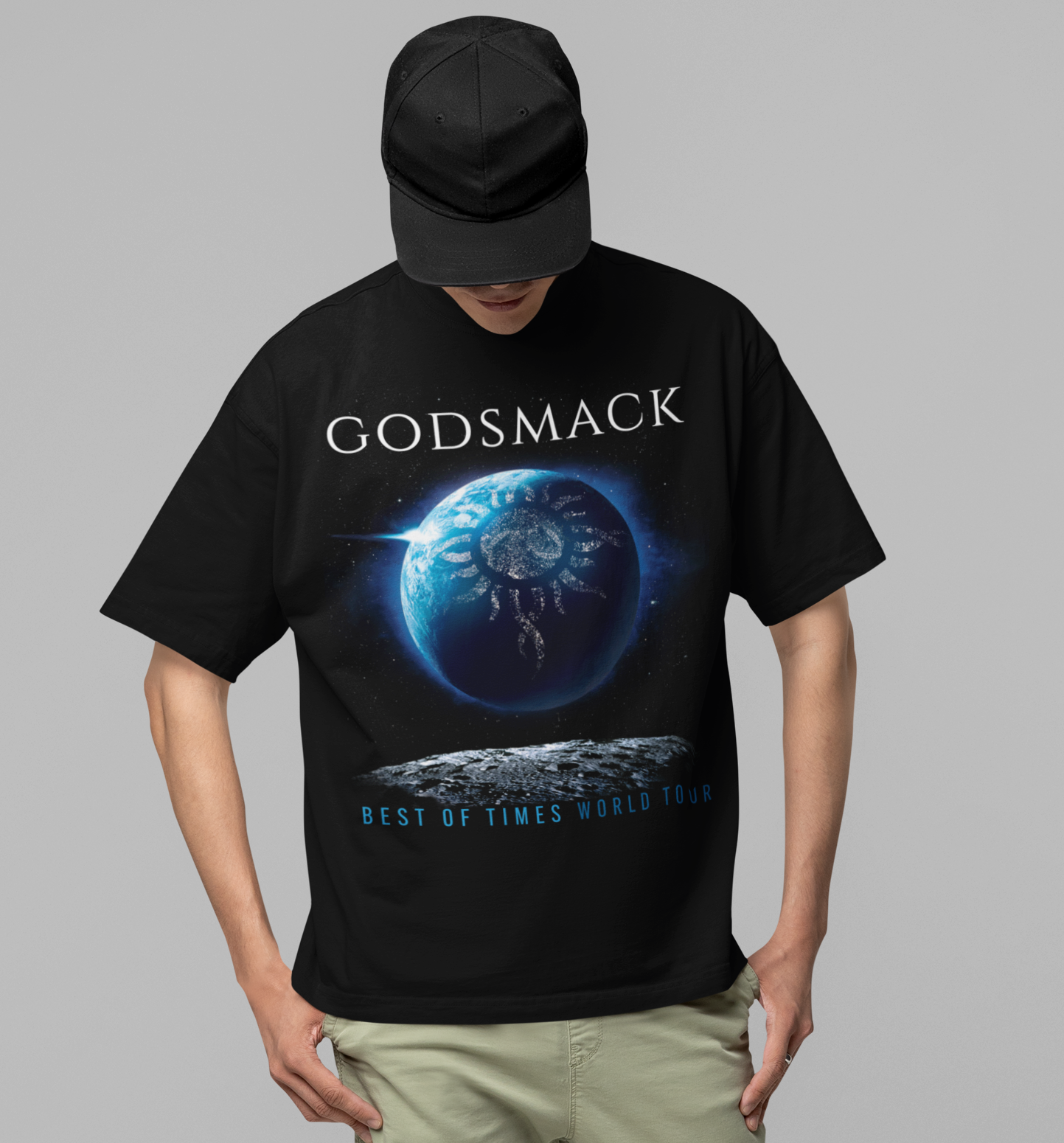 MERCHMOMENT Godsmack - Best of Times Jumbo Print T-Shirt [Apparel]