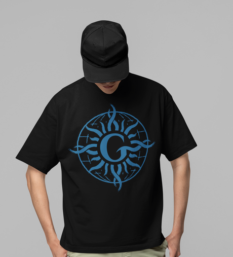 Stakes - Godsmack - G Compass Logo Jumbo Print T-Shirt []