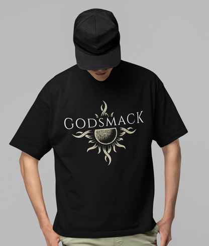 MERCHMOMENT Godsmack - Moon Comes Up Jumbo Print T-Shirt [Apparel]