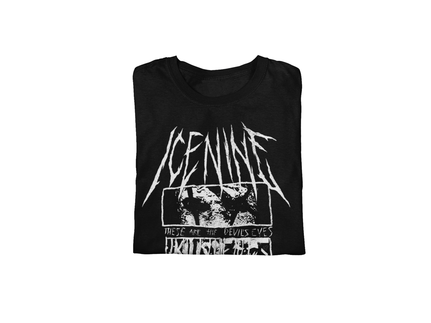 MERCHMOMENT Ice Nine Kills Devil's Eyes Jumbo Print T-shirt [Apparel]