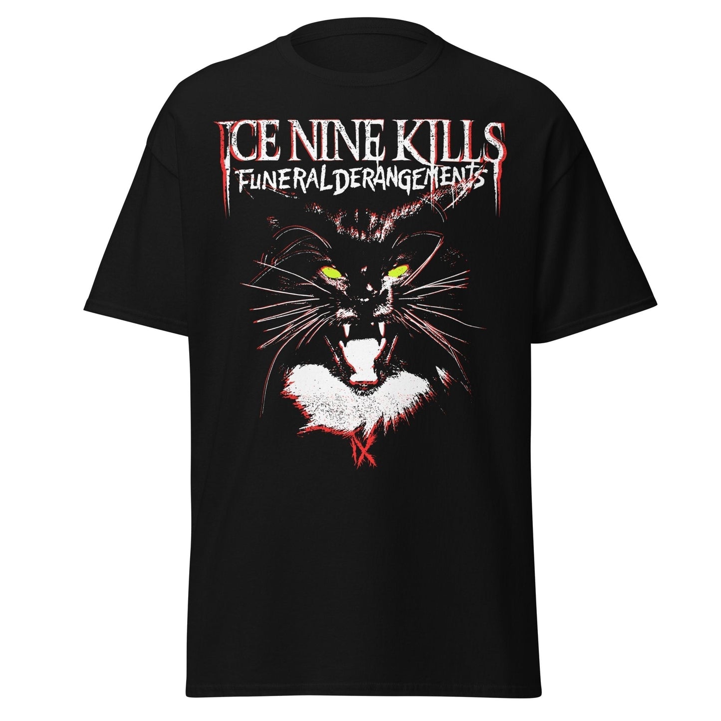 MERCHMOMENT Ice Nine Kills Funeral Derangements Jumbo Print T-Shirt [Apparel]