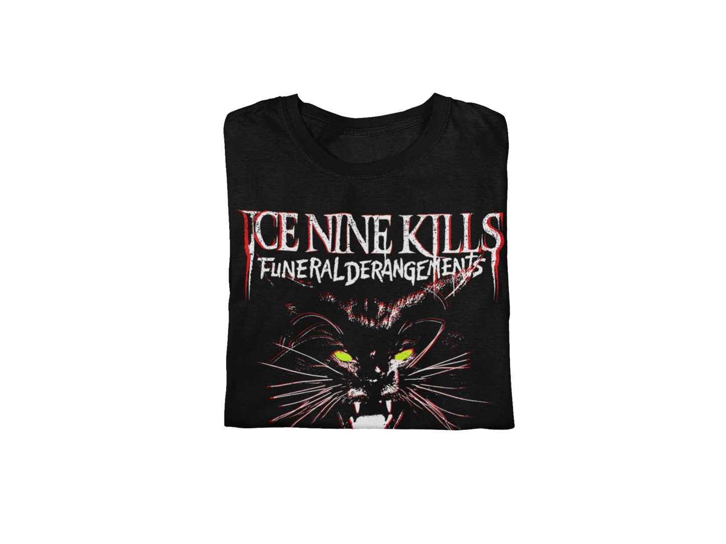 MERCHMOMENT Ice Nine Kills Funeral Derangements Jumbo Print T-Shirt [Apparel]
