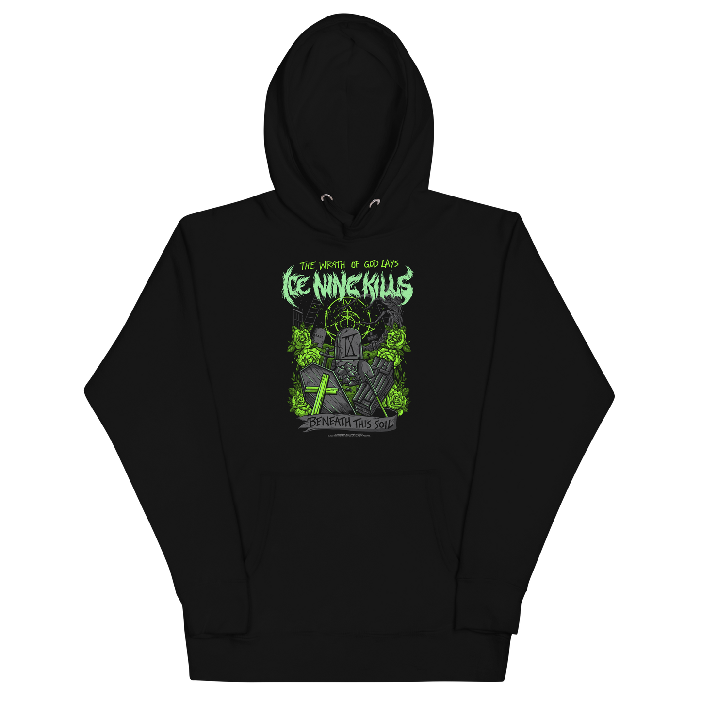 MERCHMOMENT Ice Nine Kills Green Wrath Classic Hoodie [Apparel]