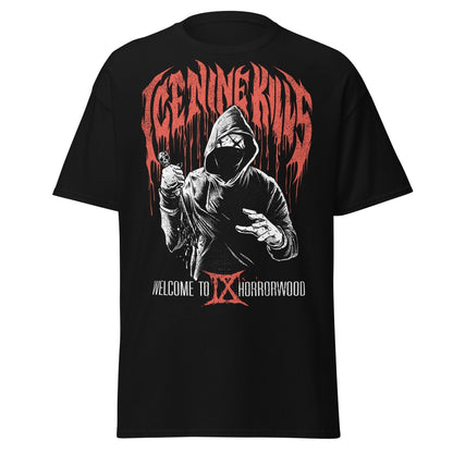 MERCHMOMENT Ice Nine Kills Ix Horrorwood Jumbo Print T-shirt [Apparel]