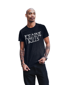 MERCHMOMENT Ice Nine Kills Knife Logo Jumbo Print T-shirt [Apparel]