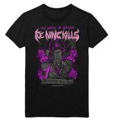 MERCHMOMENT Ice Nine Kills Purple Wrath Jumbo Print T-Shirt [Apparel]