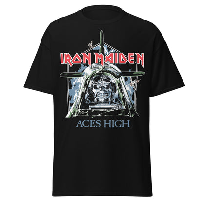MERCHMOMENT Iron Maiden - Aces High Jumbo Print T-Shirt [Apparel]