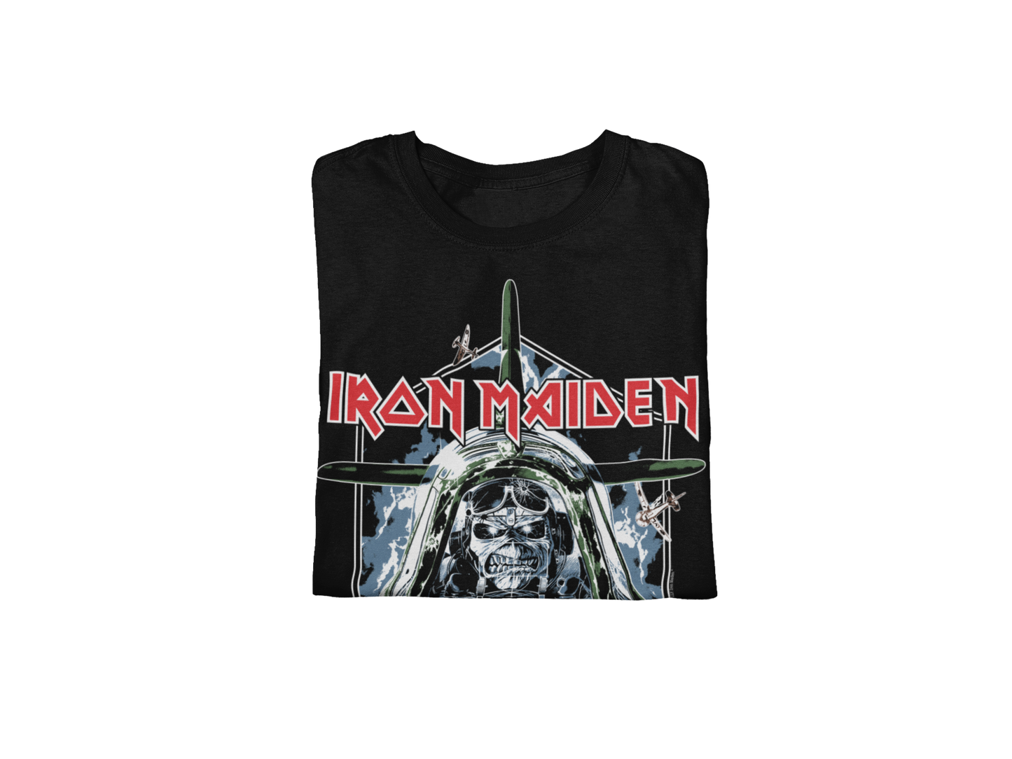 MERCHMOMENT Iron Maiden - Aces High Jumbo Print T-Shirt [Apparel]