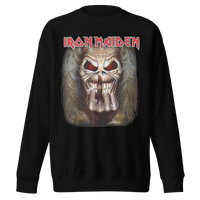 MERCHMOMENT Iron Maiden Candle Finger Jumbo Print Sweatshirt [Apparel]