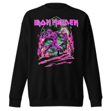 MERCHMOMENT Iron Maiden Devil's Fight Jumbo Print Sweatshirt [Apparel]