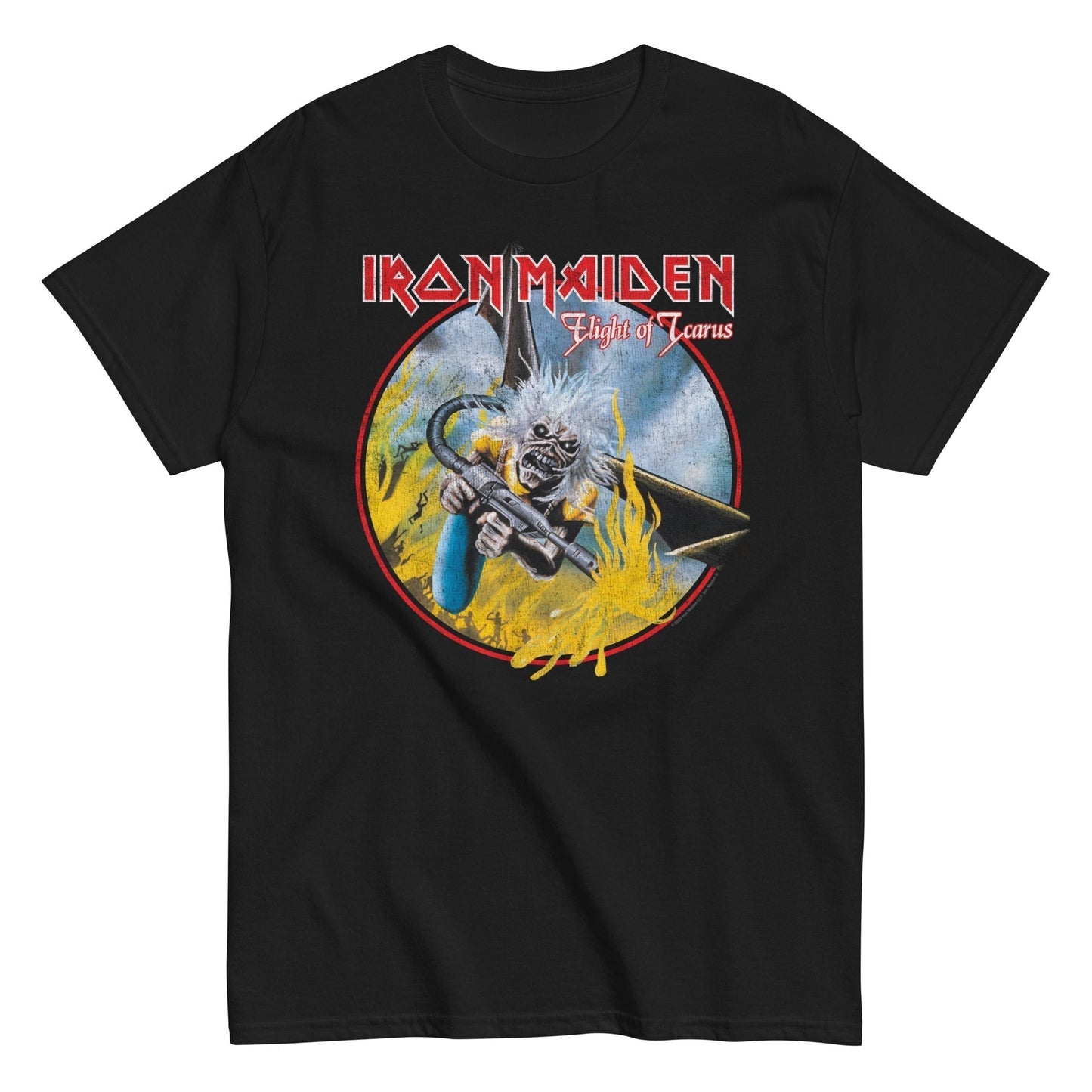 MERCHMOMENT Iron Maiden - Flight of Icarus Jumbo Print T-Shirt [Apparel]