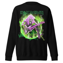 Iron Maiden Green Guitar Jumbo Print Sweatshirt []