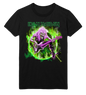 MERCHMOMENT Iron Maiden Green Guitar Jumbo Print T-Shirt [Apparel]