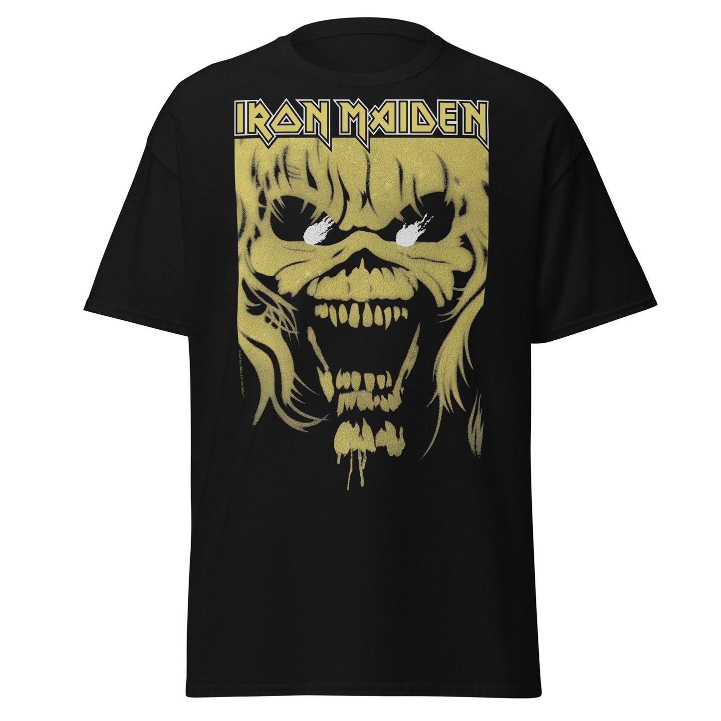 MERCHMOMENT Iron Maiden Open Mouth Jumbo Print T-shirt [Apparel]