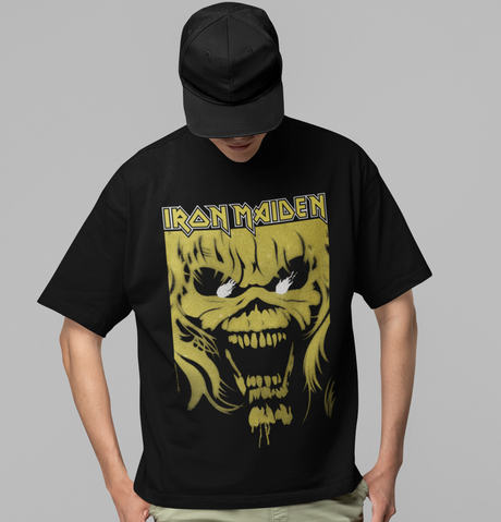 Stakes - Iron Maiden Open Mouth Jumbo Print T-shirt []