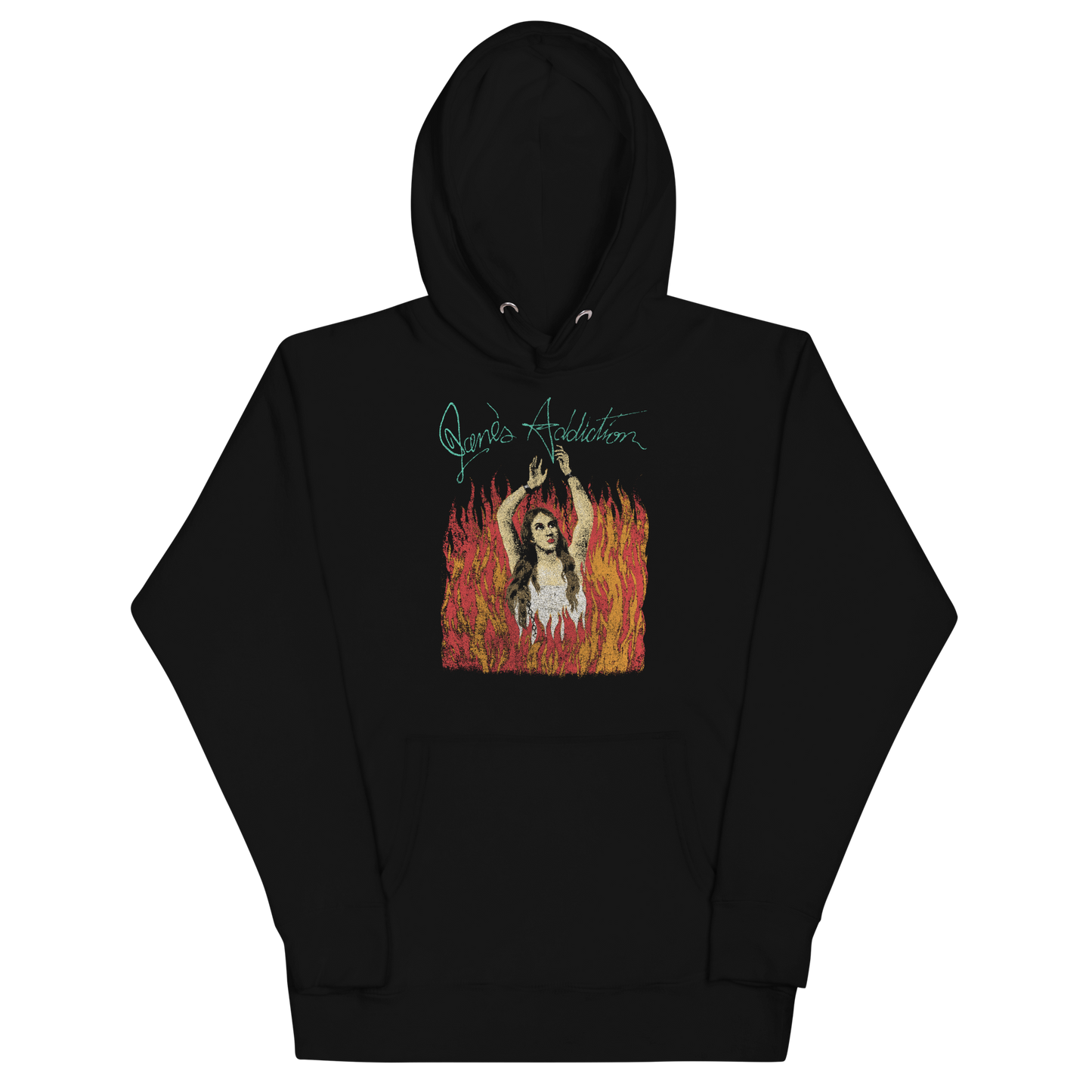 MERCHMOMENT Jane's Addiction Flames Classic Hoodie [Apparel]